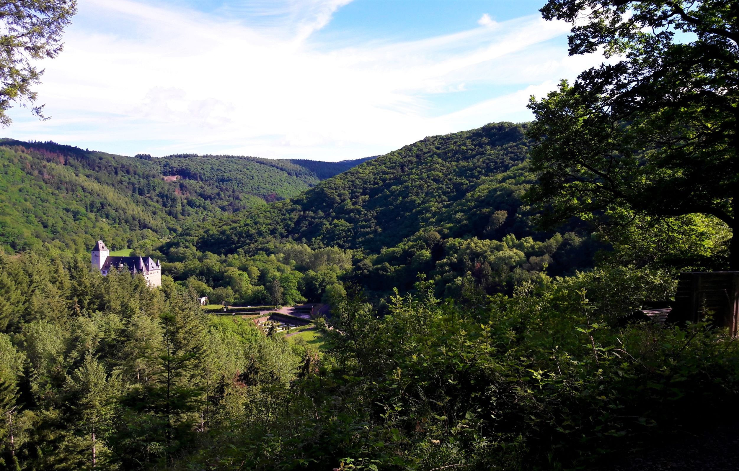 Aussicht auf Schloss Bürresheim